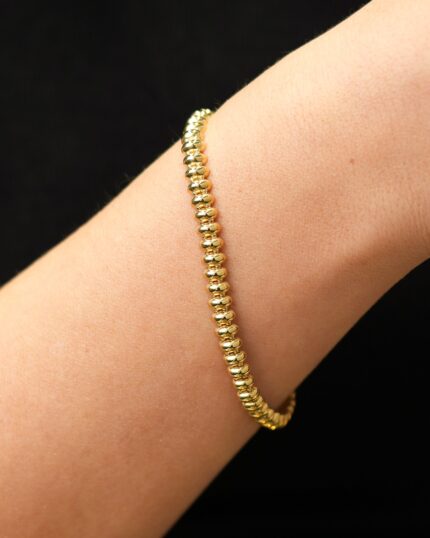 Sıralı Top Formlu Altın Bileklik 15 DSC02702