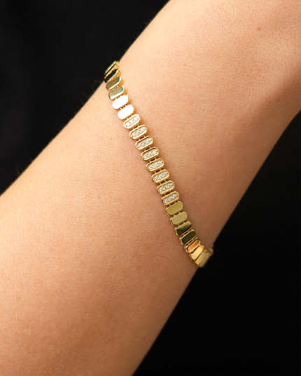 Taş İşlemeli Ritmik Kapsül Bileklik 14 DSC02704