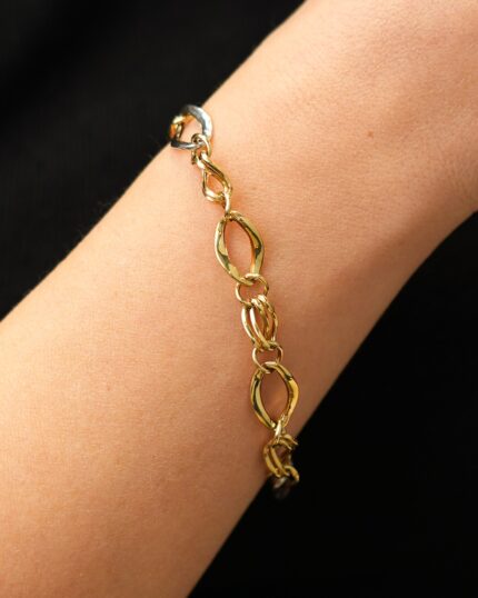 Modern Organik Halka Zincir Bileklik 11 DSC02725